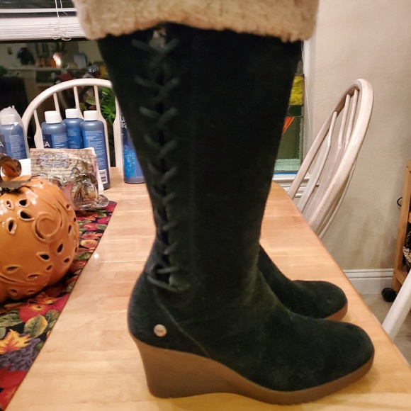 wedge heel boots australia